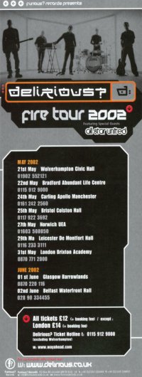 Fire Tour Advert - Q Magazine