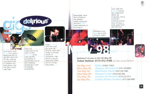 May 98 Tour Flyer