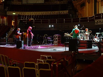 Delirious? at the Royal Albert Hall during sound check Delirious? at the Royal Albert Hall during sound check