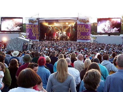 Main stage at Big Church Day Out