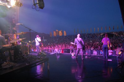 Delirious? on stage (Photo by Dave Johnson)