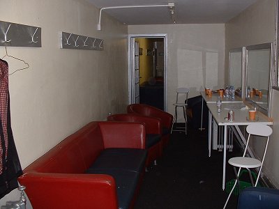 Dressing room at Bournemouth