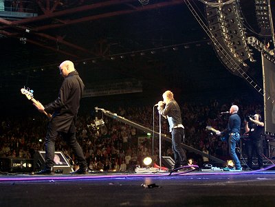 Jon, Martin, Stu and a camera man