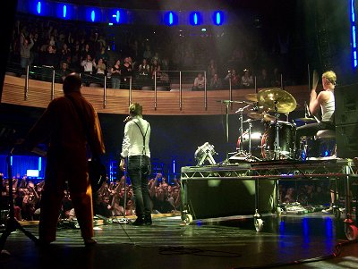 On stage On stage