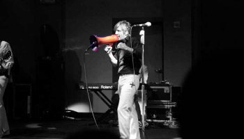 Martin adds a touch of colour to the show