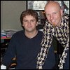 Producer Julian Kindred with Stu G