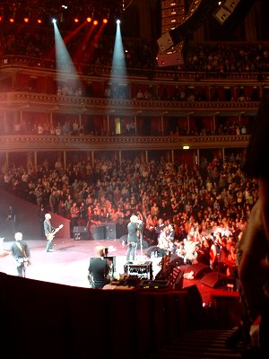 The view from the lower levels